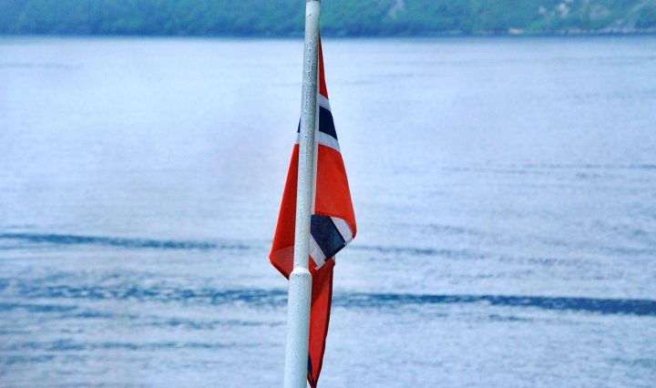 Bandera noruega.